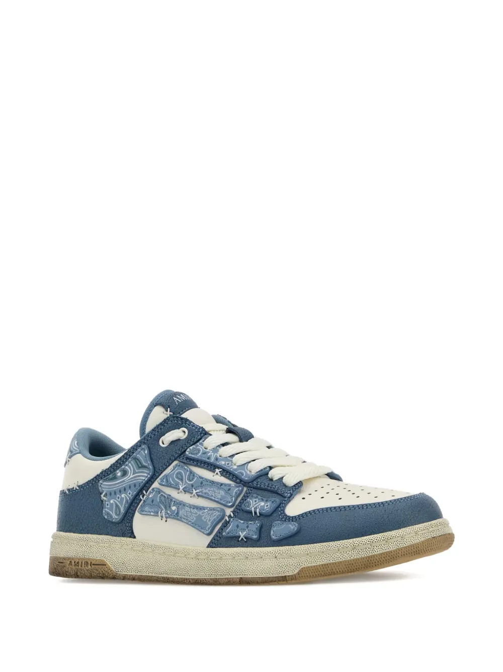 AMIRI embroidered low-top sneakers Blue