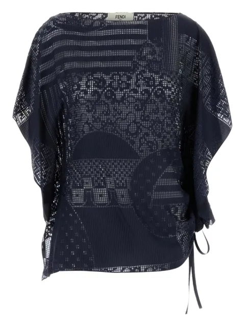 FENDI asymmetric top