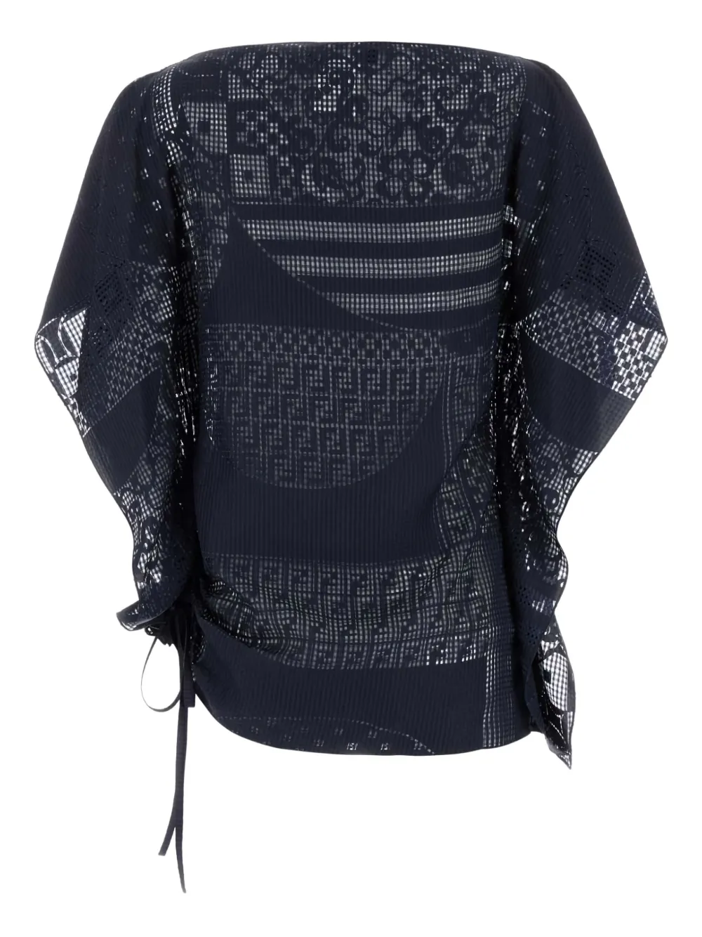 FENDI Asymmetrische top - Blauw