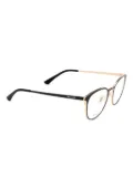 Police titanium round-frame glasses - Black