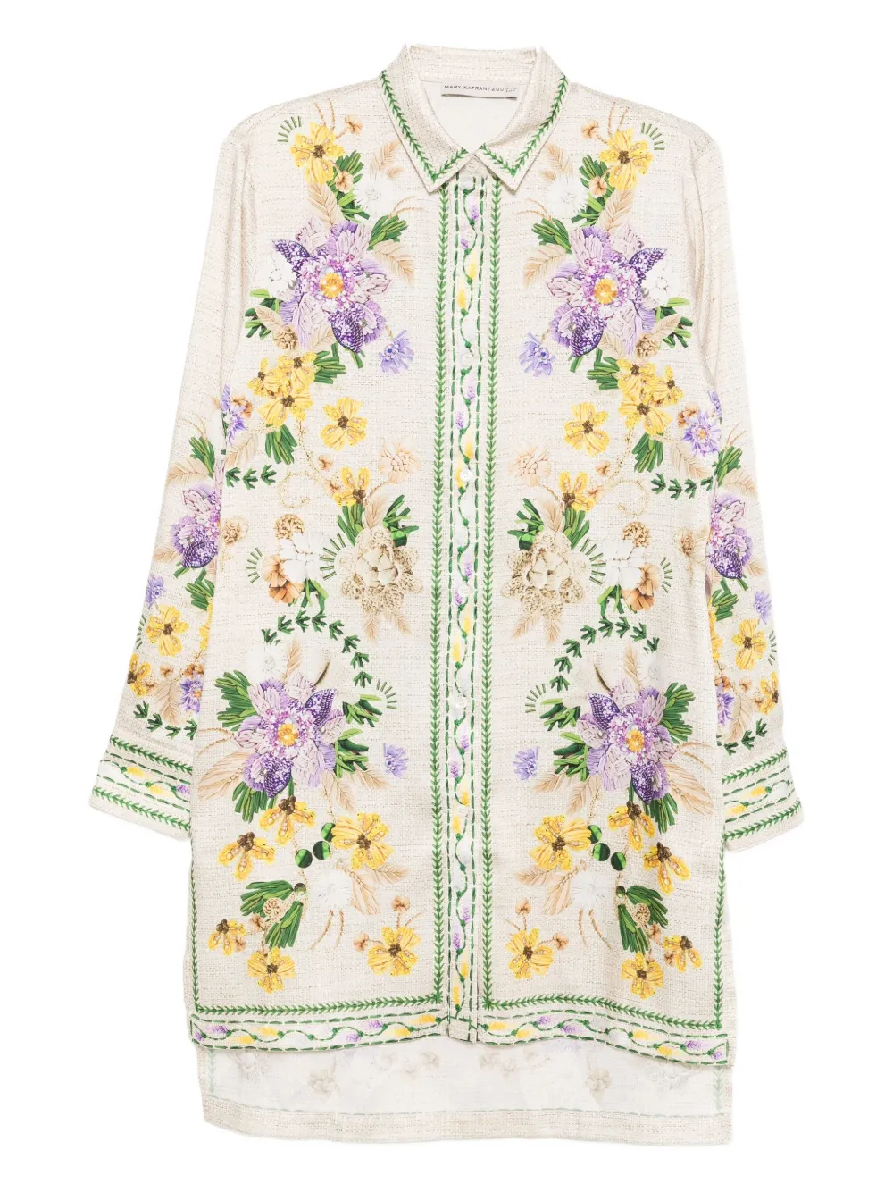 Mary Katrantzou Verona shirt - Toni neutri