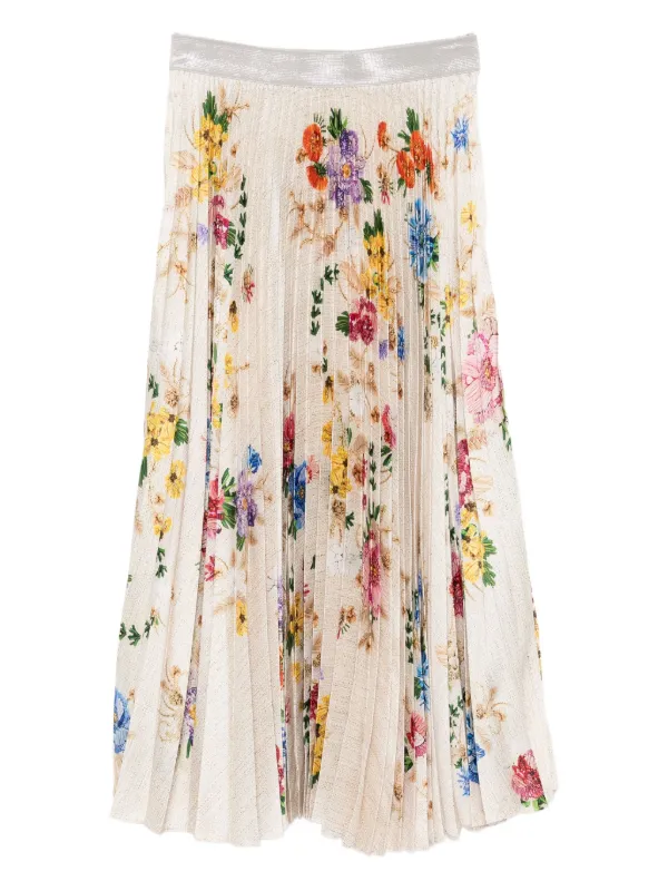 Mary Katrantzou Uni Skirt in Neutrals