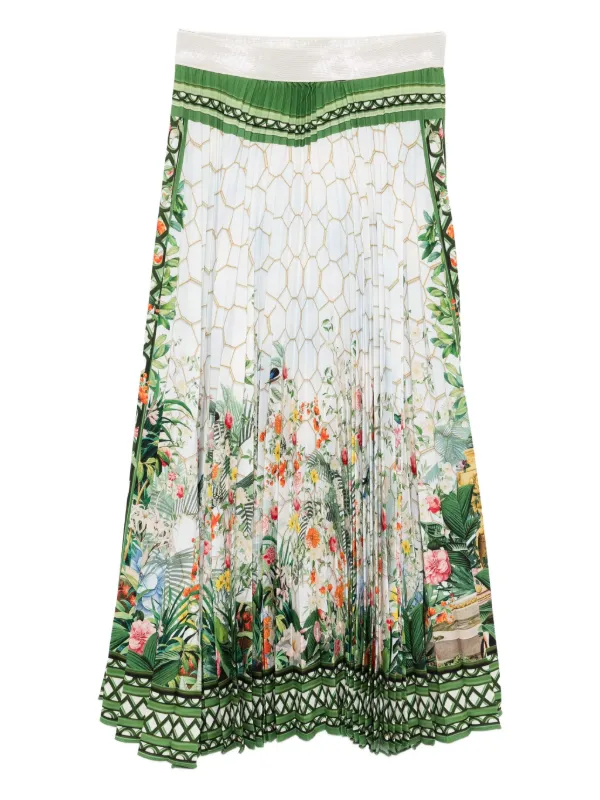 Mary Katrantzou Uni Skirt in Blue