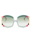 ANNA-KARIN KARLSSON La Vie En Rose sunglasses - Green