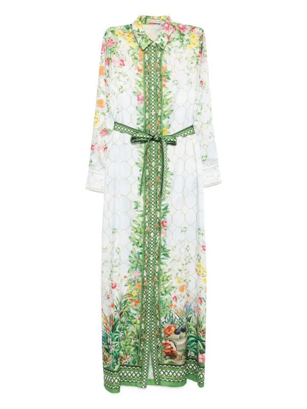 Mary Katrantzou Torino Dress in White