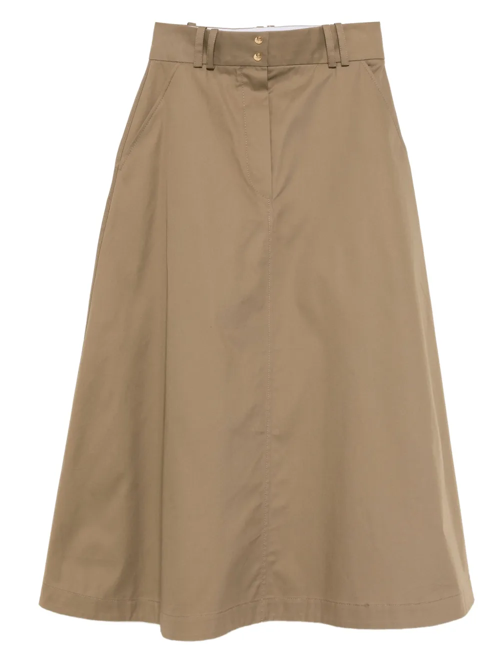 Dice Kayek a-line midi skirt - ブラウン Dice Kayek a-line midi skirt - ブラウン