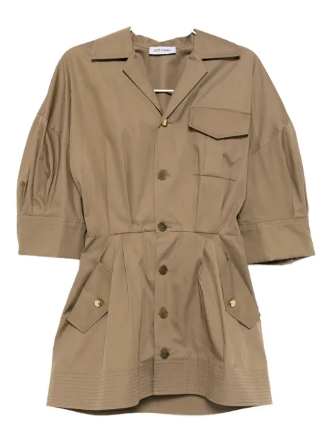 Dice Kayek utility mini dress