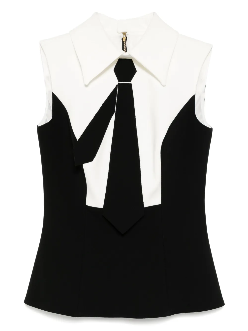 Isabel Sanchis necktie sleeveless top | Black | Image 1