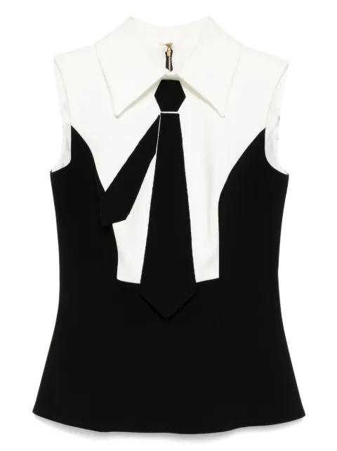Isabel Sanchis necktie sleeveless top