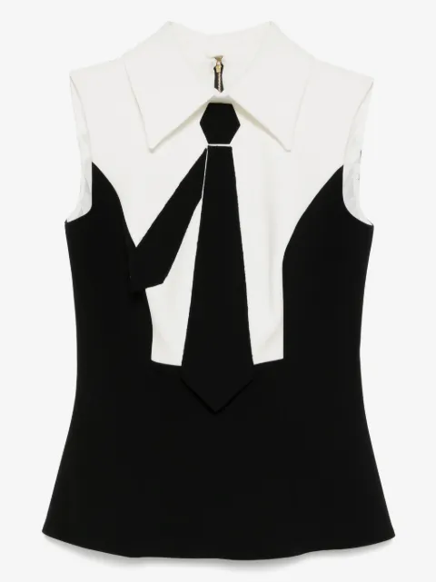 Isabel Sanchis necktie sleeveless top