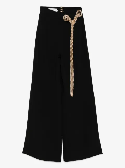 Isabel Sanchis chain-detail palazzo trousers