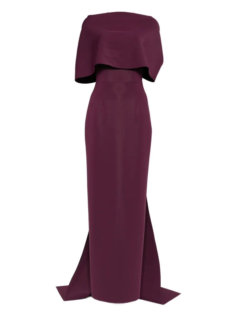 Isabel Sanchis Macarie gown Rood