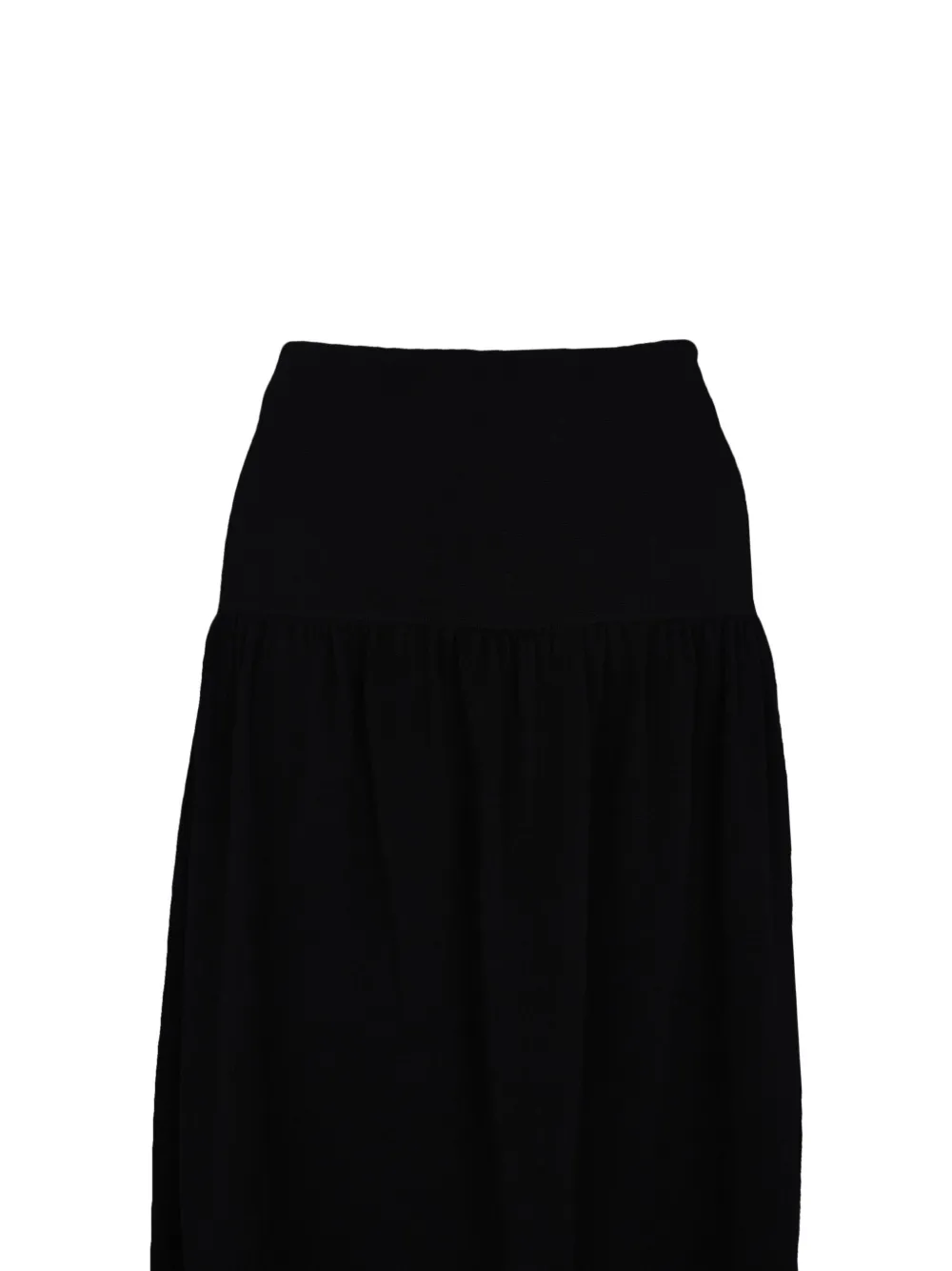 Vince drop-waist maxi skirt Zwart