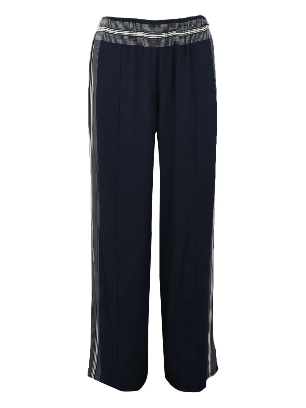 Vince Broek met elastische taille Blauw