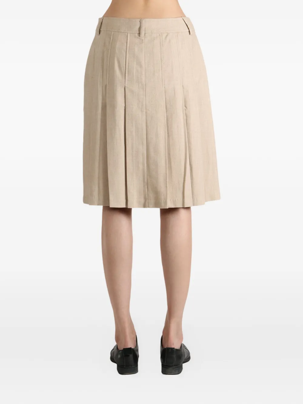 Paloma Wool Rok met geplooid vlak Beige