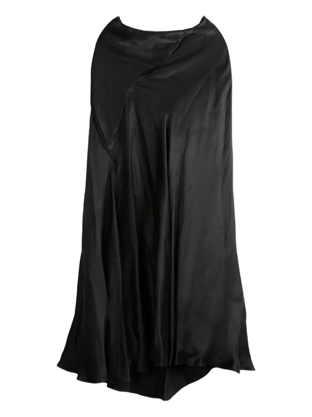 The Row Luce asymmetric skirt Zwart