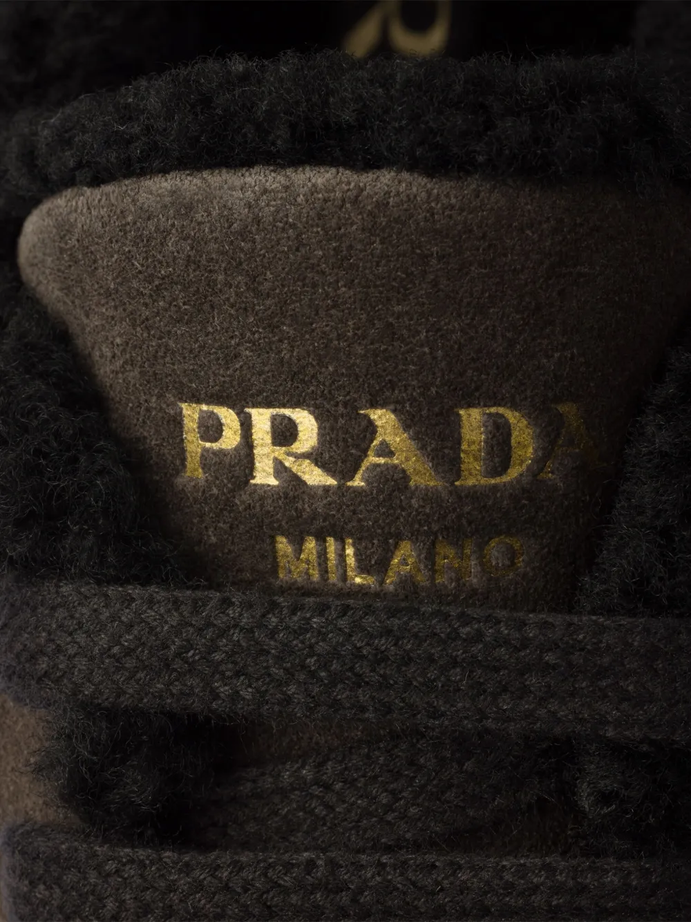 Prada Prax suede sneakers Brown
