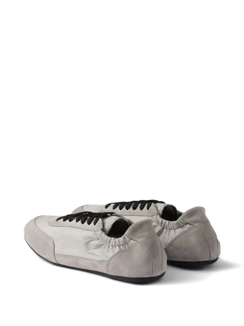 Prada Collapse lace-up sneakers Grey