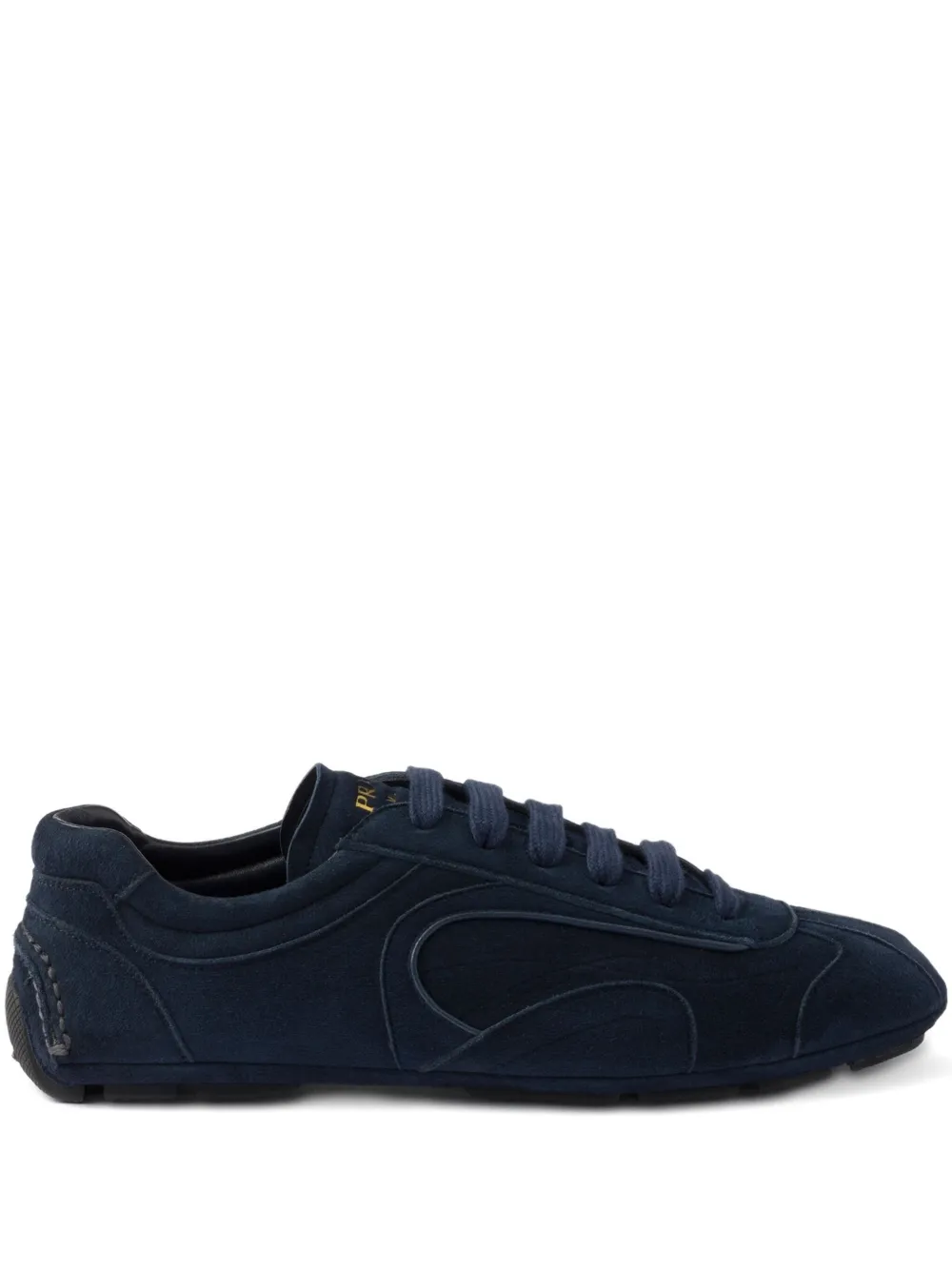 Prada Suède sneakers Zwart