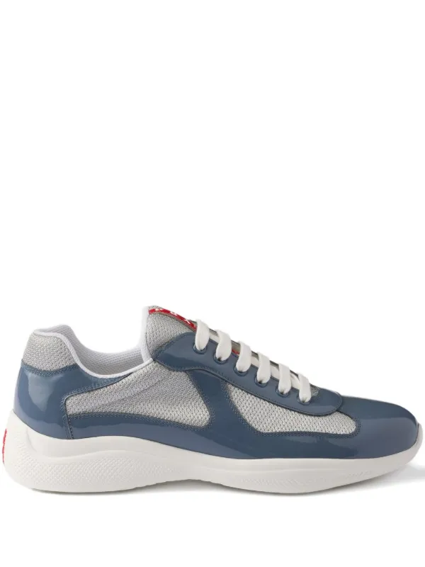 Prada America's Cup Sneakers | Blue | FARFETCH HK