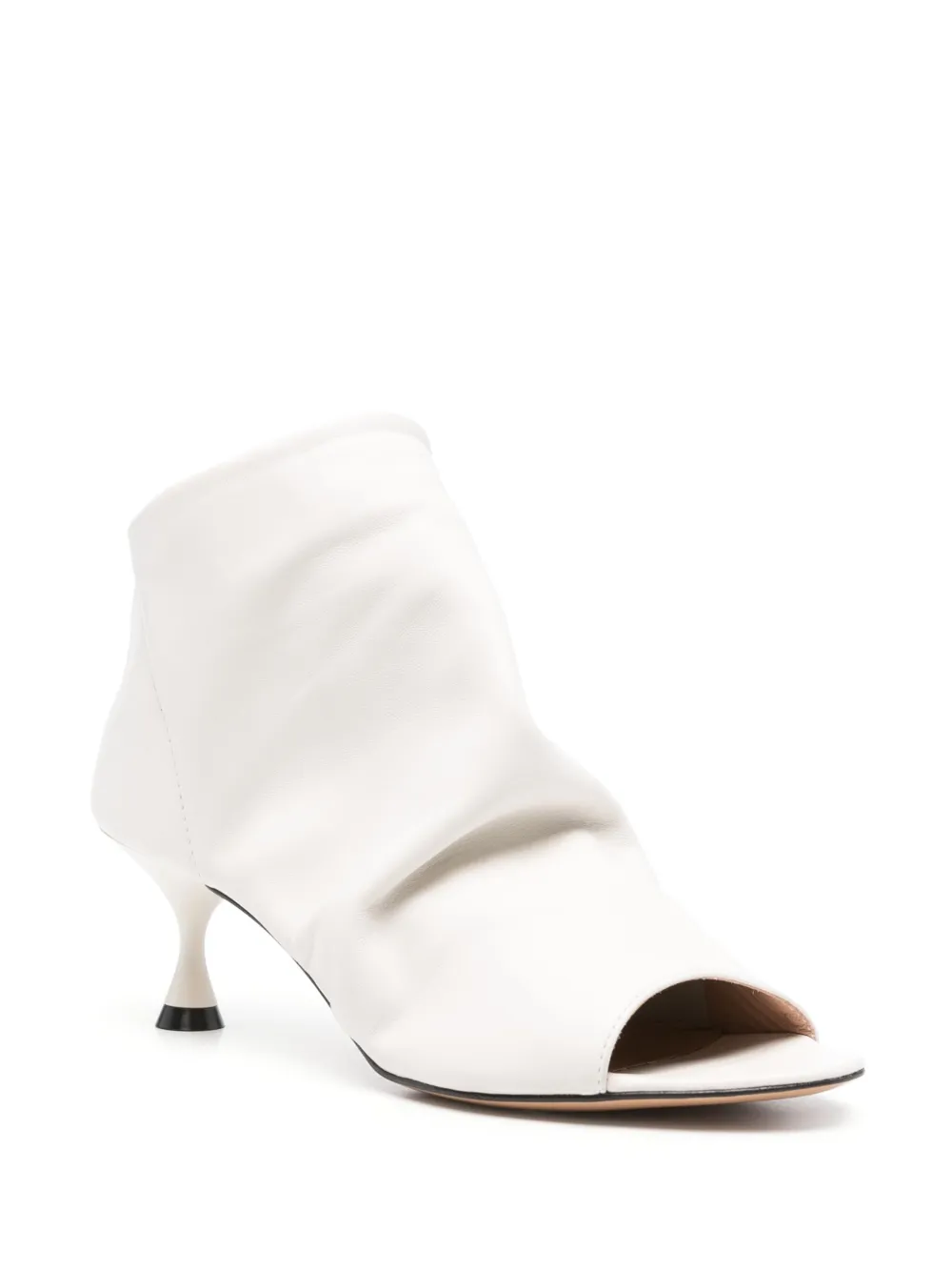 Marc Ellis 35mm leather ankle boots Wit