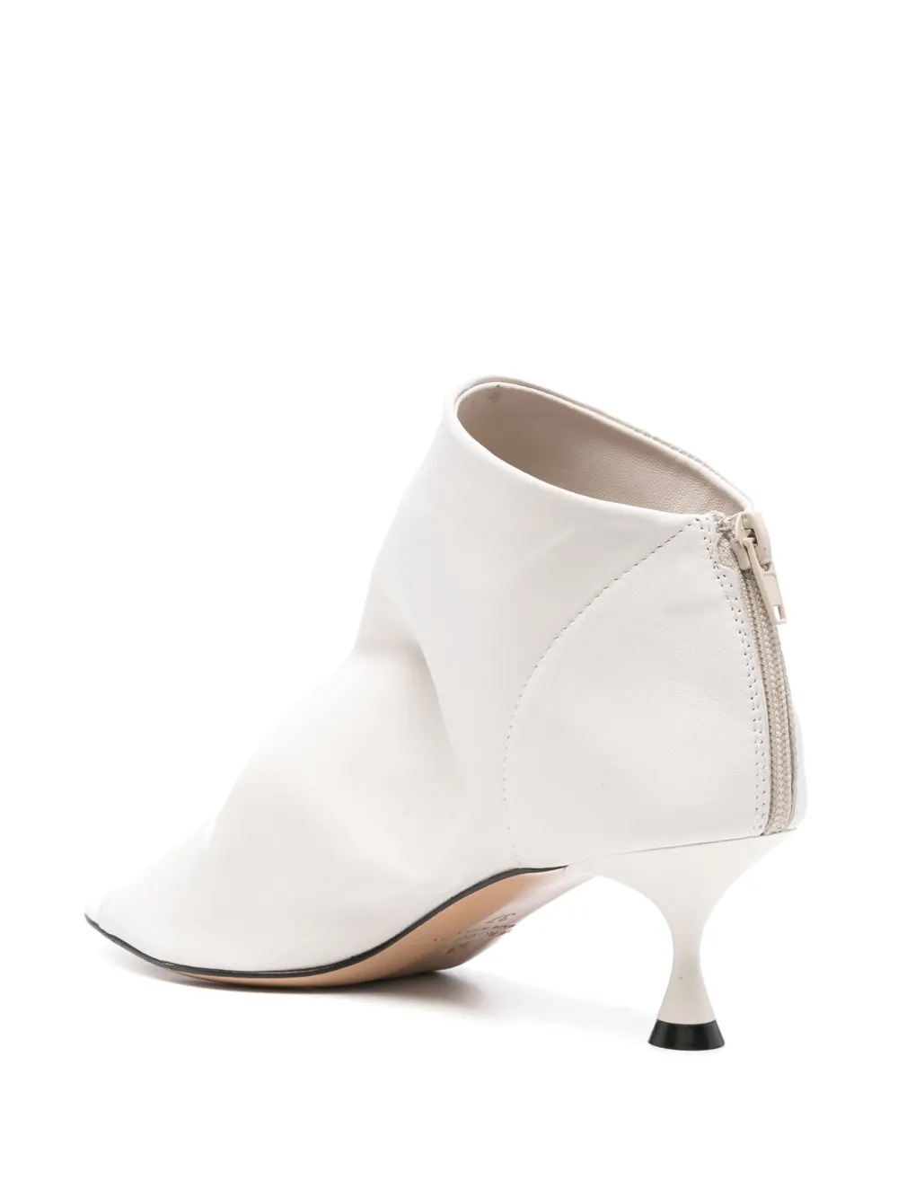 Marc Ellis 35mm leather ankle boots Wit