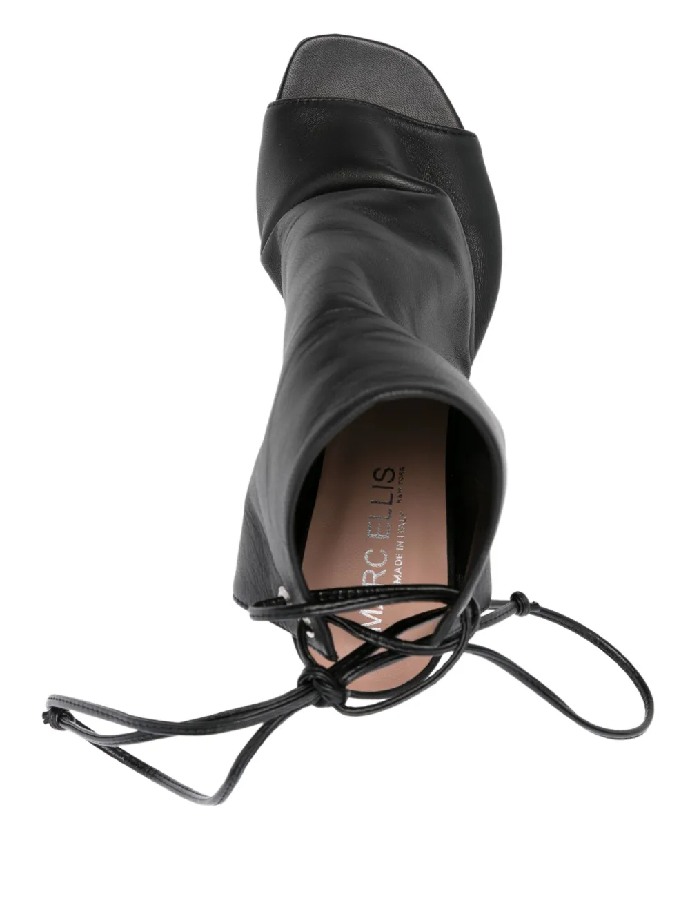 Marc Ellis 85mm leather ankle boots Zwart