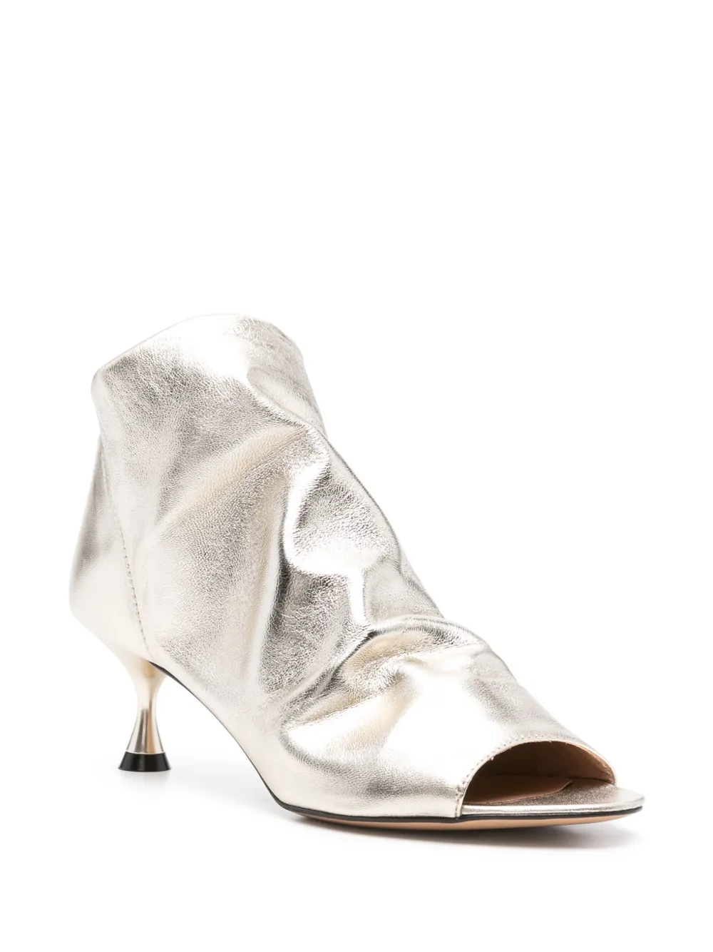 Marc Ellis 35mm leather ankle boots Goud