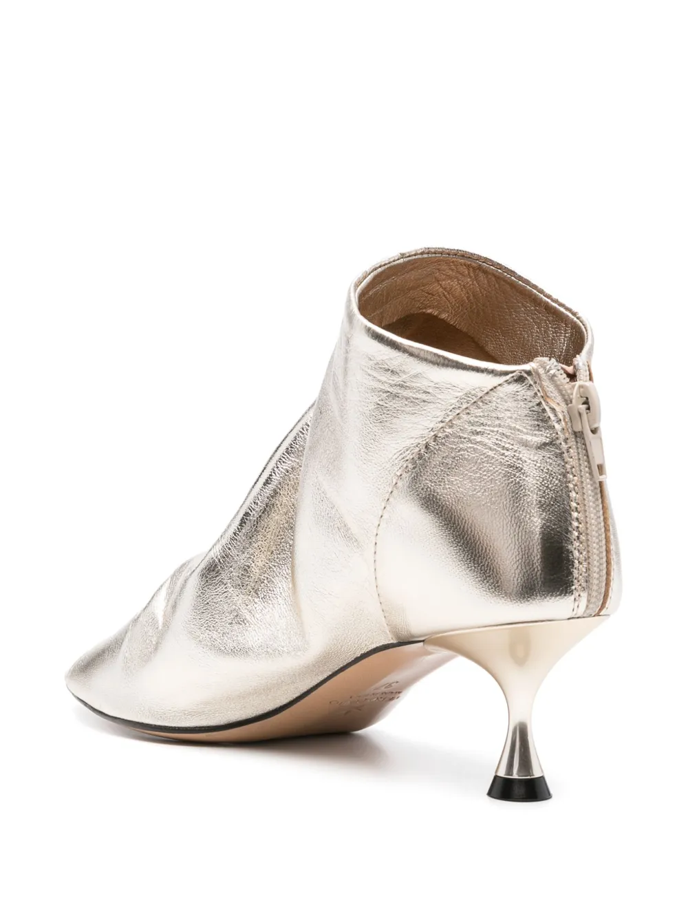 Marc Ellis 35mm leather ankle boots Goud
