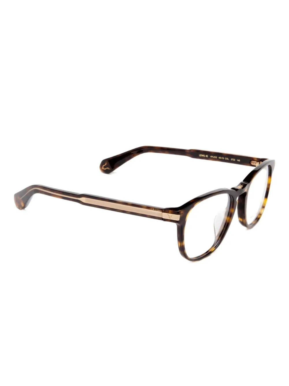 Police lunettes de vue Lewis 40 à monture ronde | Homme | Image 2