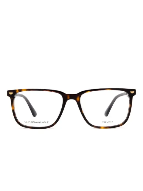 Police Groove rectangular-frame glasses