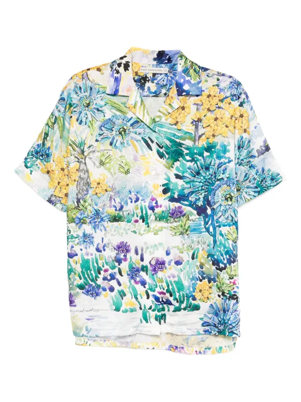 Mary Katrantzou Vero Shirt in White