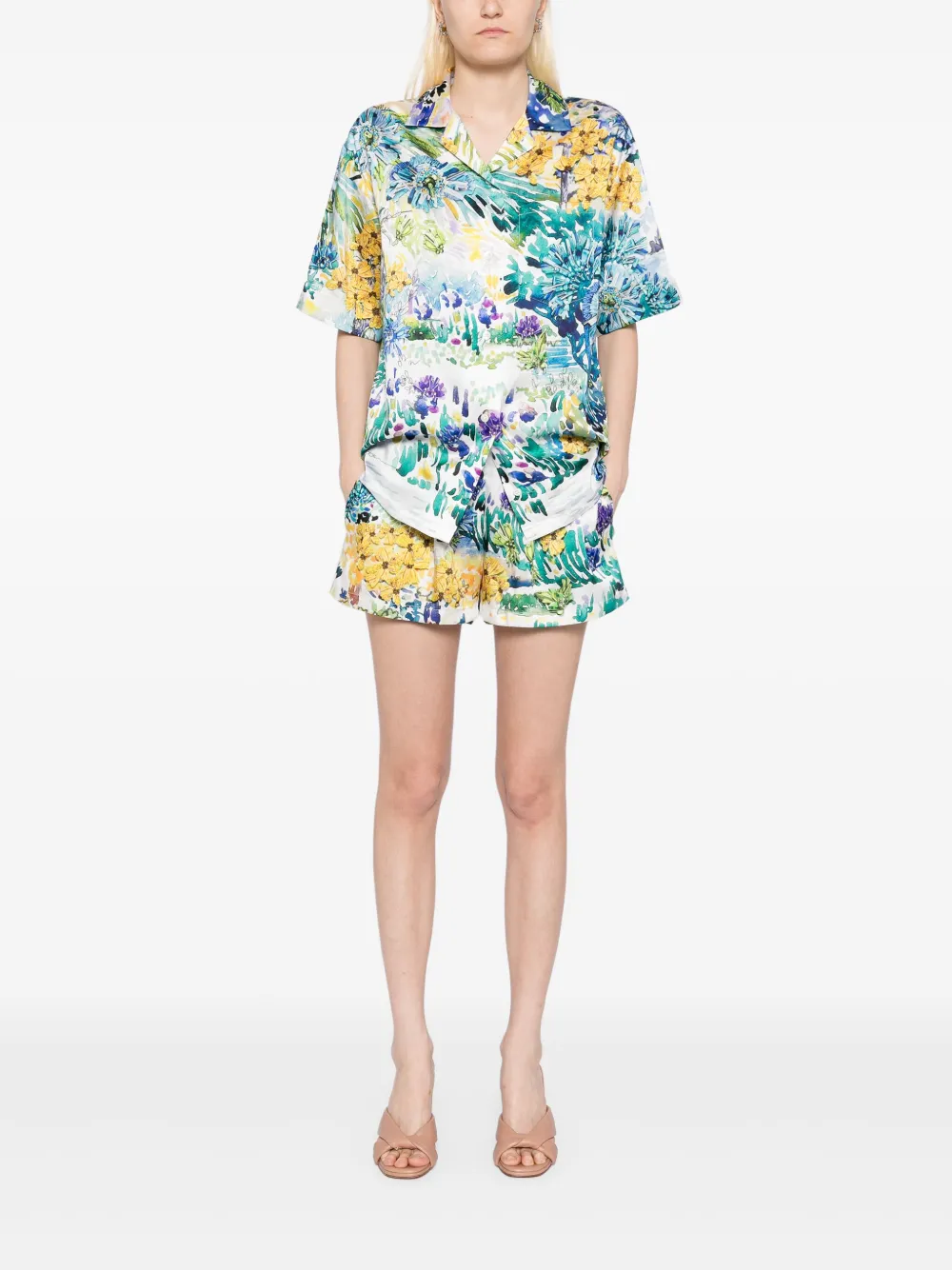 Mary Katrantzou Vallo shorts | White | Image 1