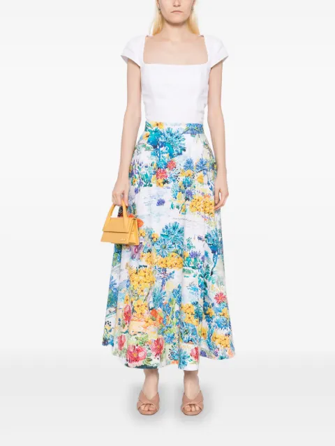 Mary Katrantzou floral-print skirt