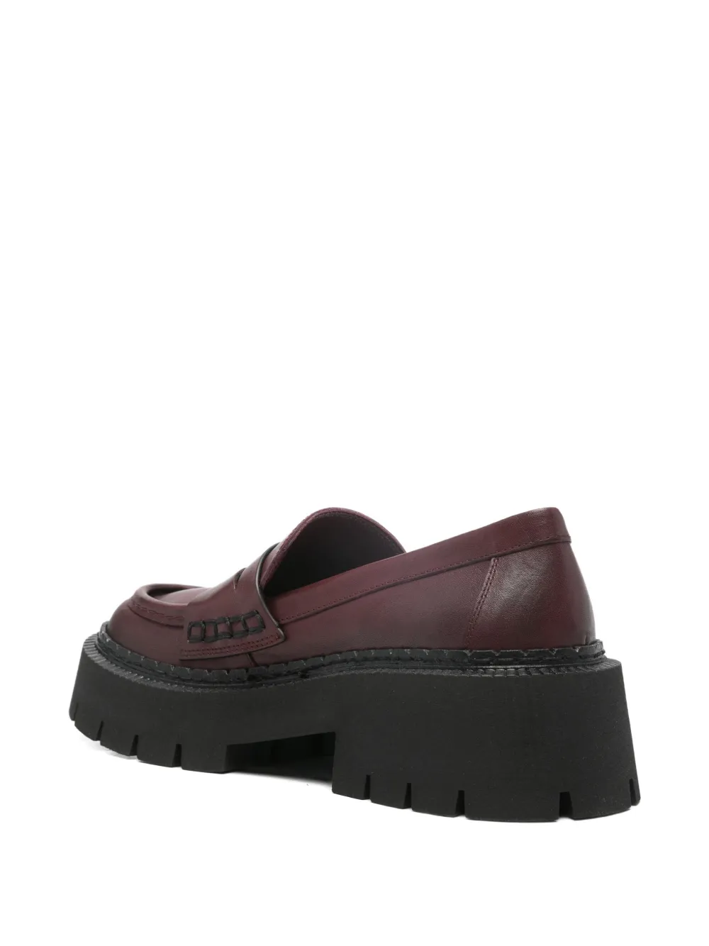 Vic Matie platform heeled loafers - Rood