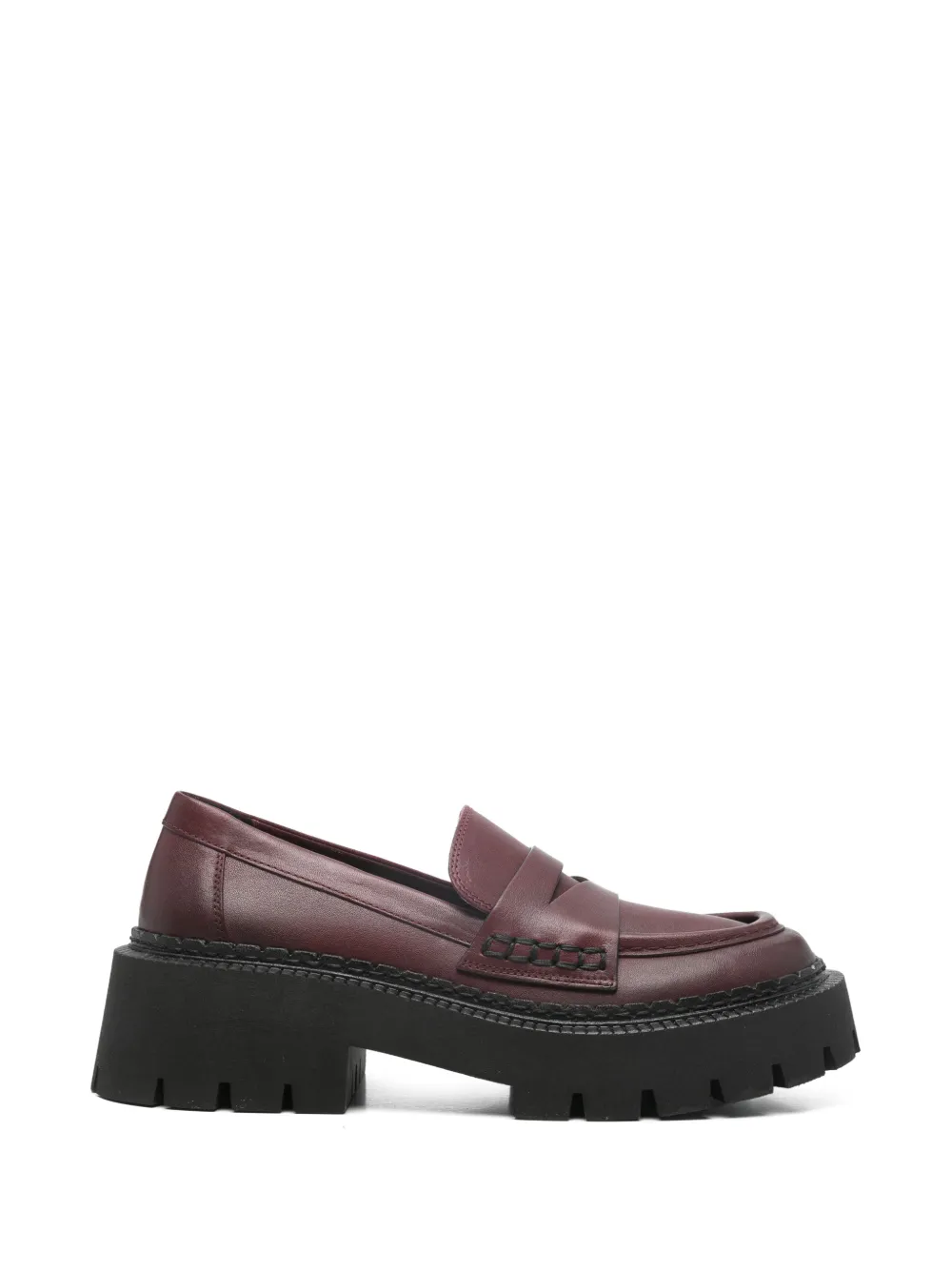 Vic Matie platform heeled loafers - Rosso