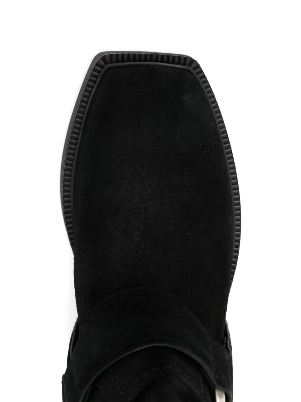 Vic Matie strap-detail biker boots Zwart