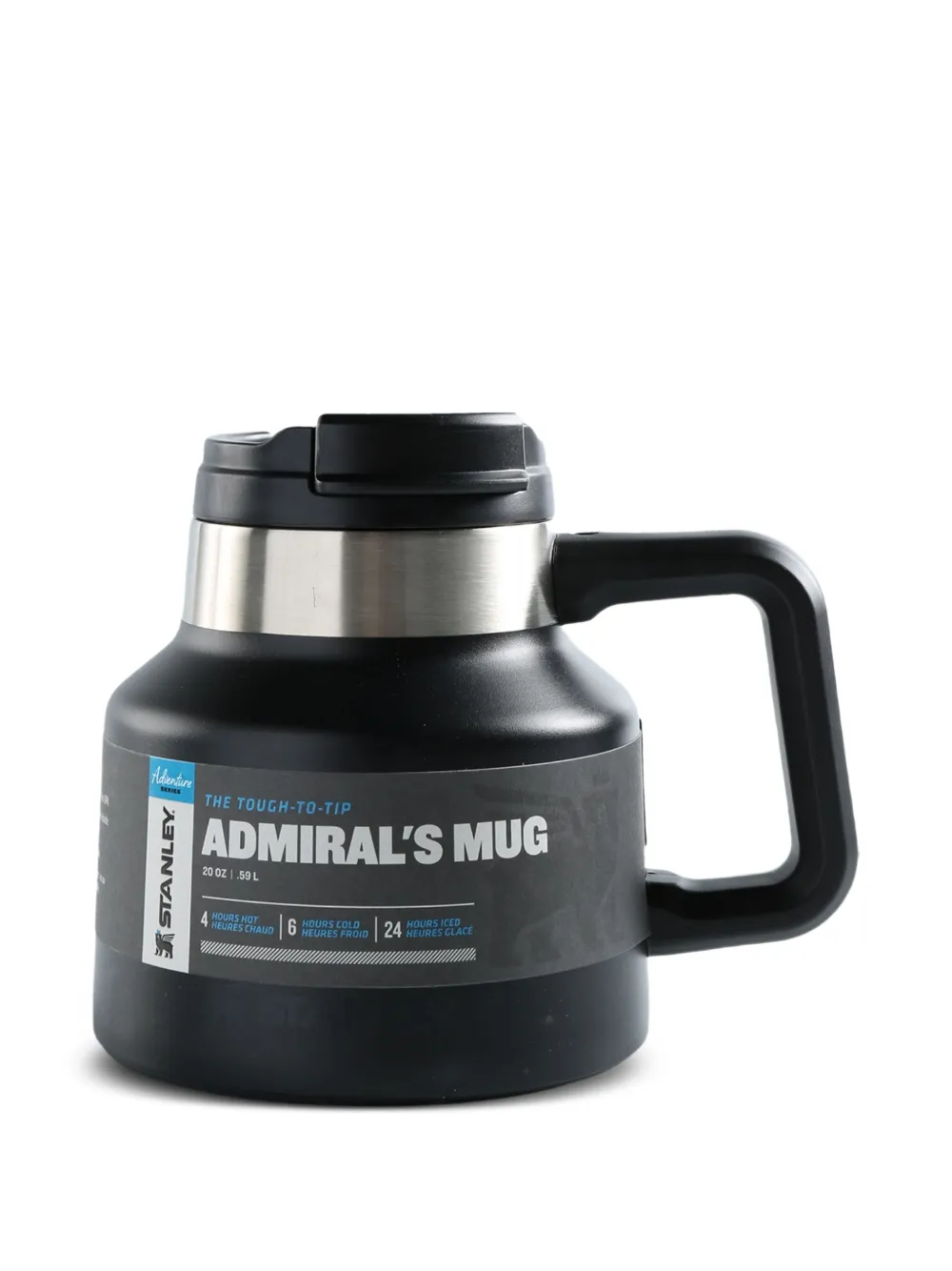Stanley The Tough To Tip Admiral's mug | Black | Image 1