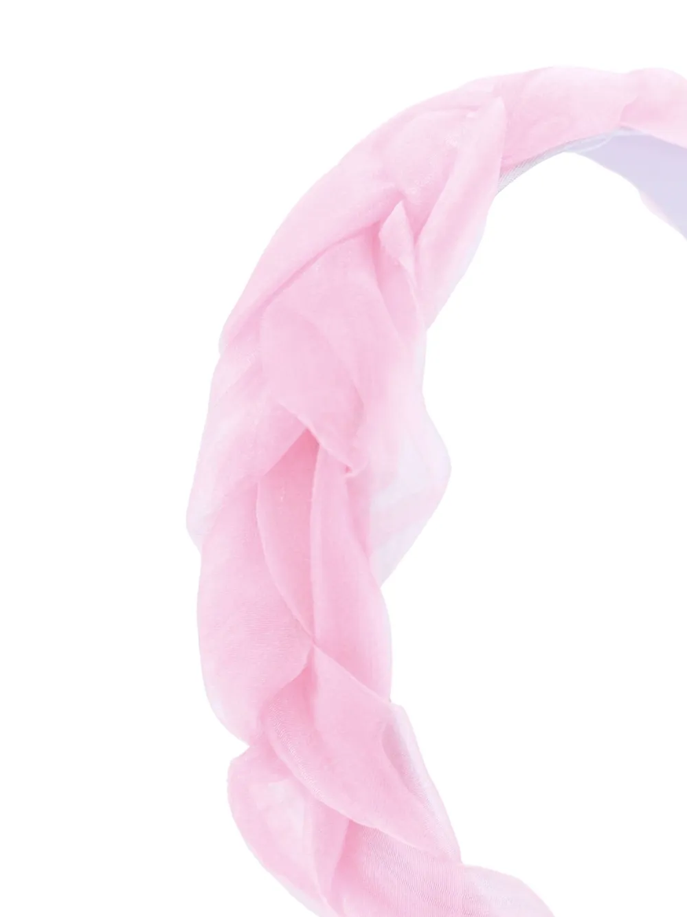 Mimi Tutu Gevlochten tulen haarband Roze