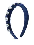 Mimi Tutu pearl-studded headband - Blue