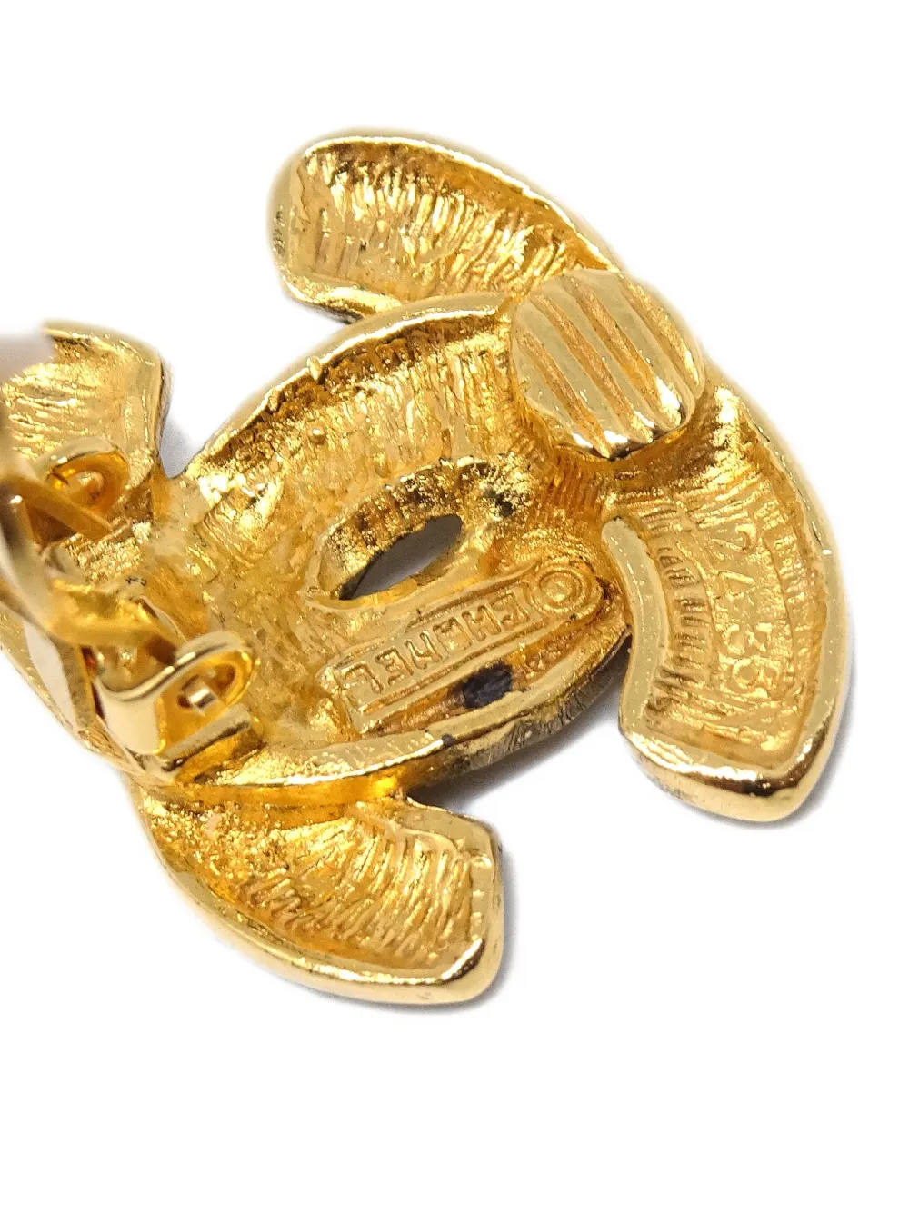 Pre-owned Chanel 1990-2000s Cc Earrings