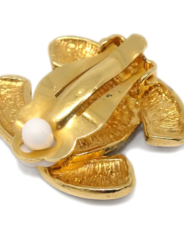 CHANEL Pre-Owned 1990-2000s ココマーク ピアス | ゴールドトーン
