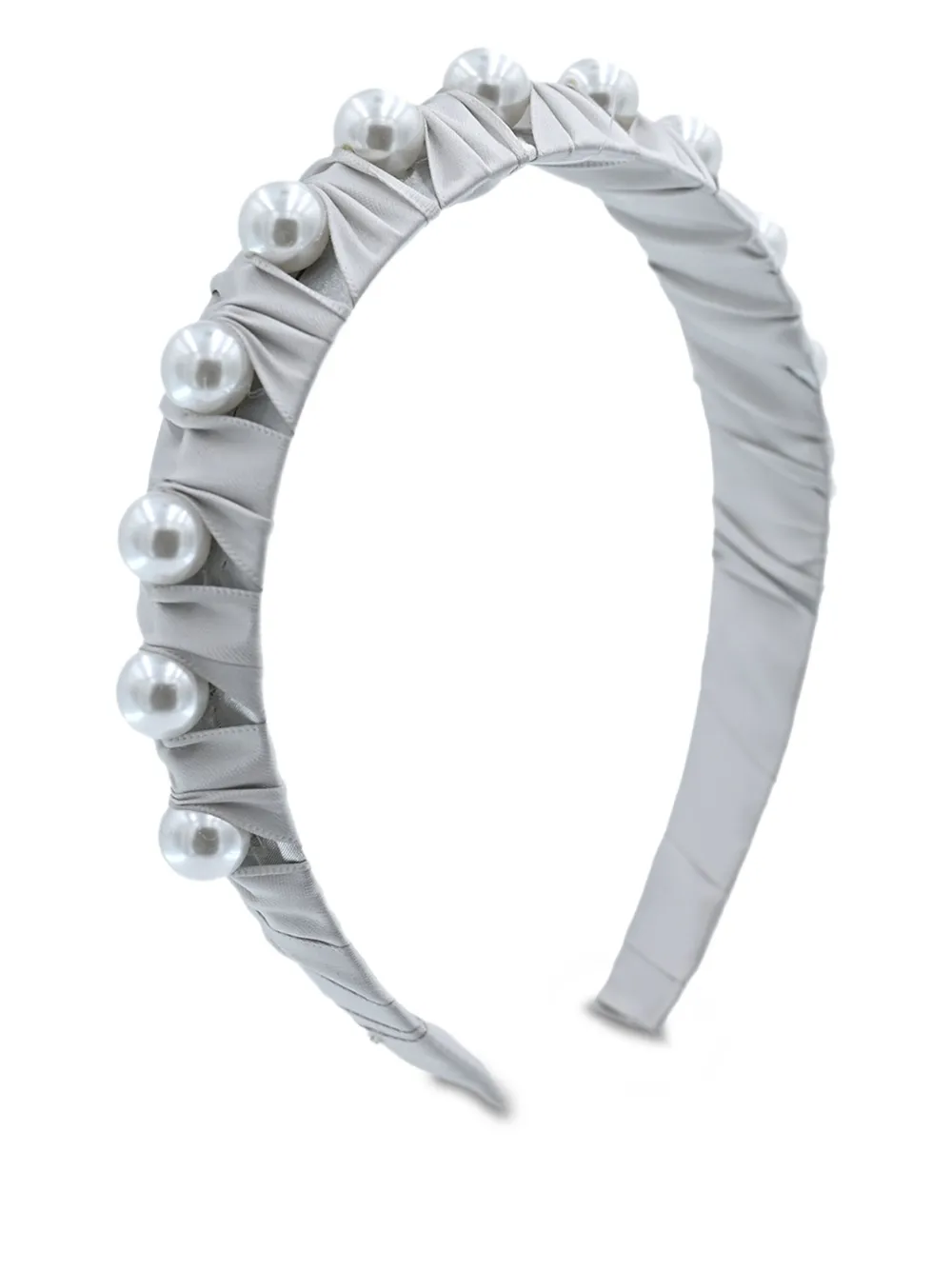 Mimi Tutu Haarband met parels Zilver