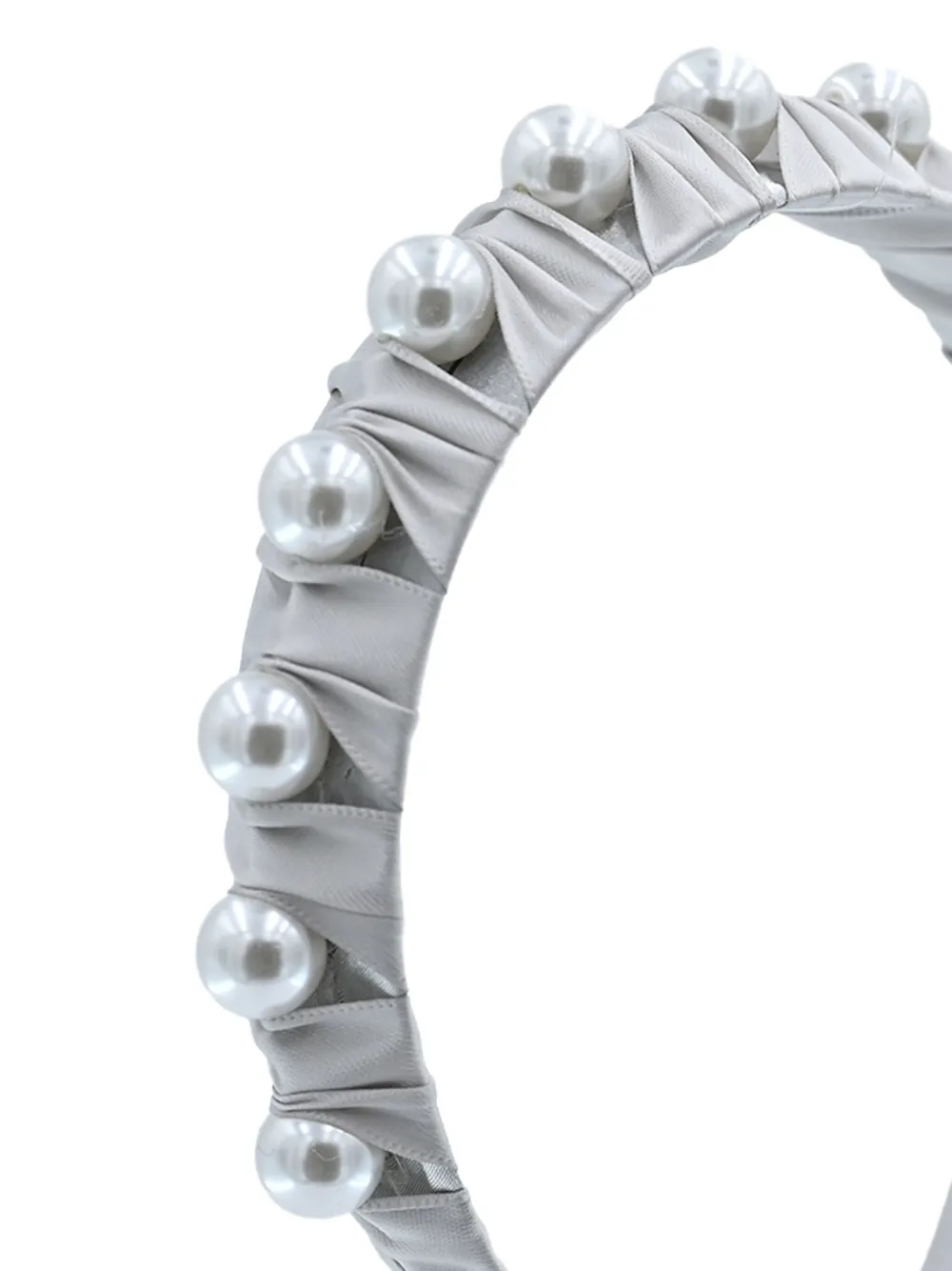 Mimi Tutu Haarband met parels Zilver