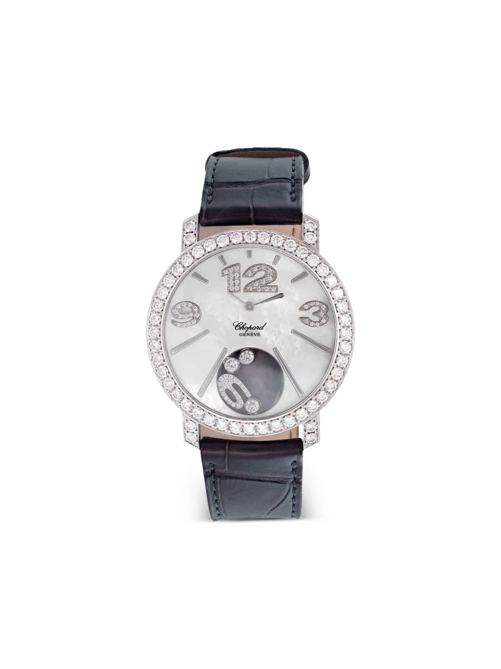 Chopard Pre-Owned Happy Diamond 40mm | blanco | Image 1