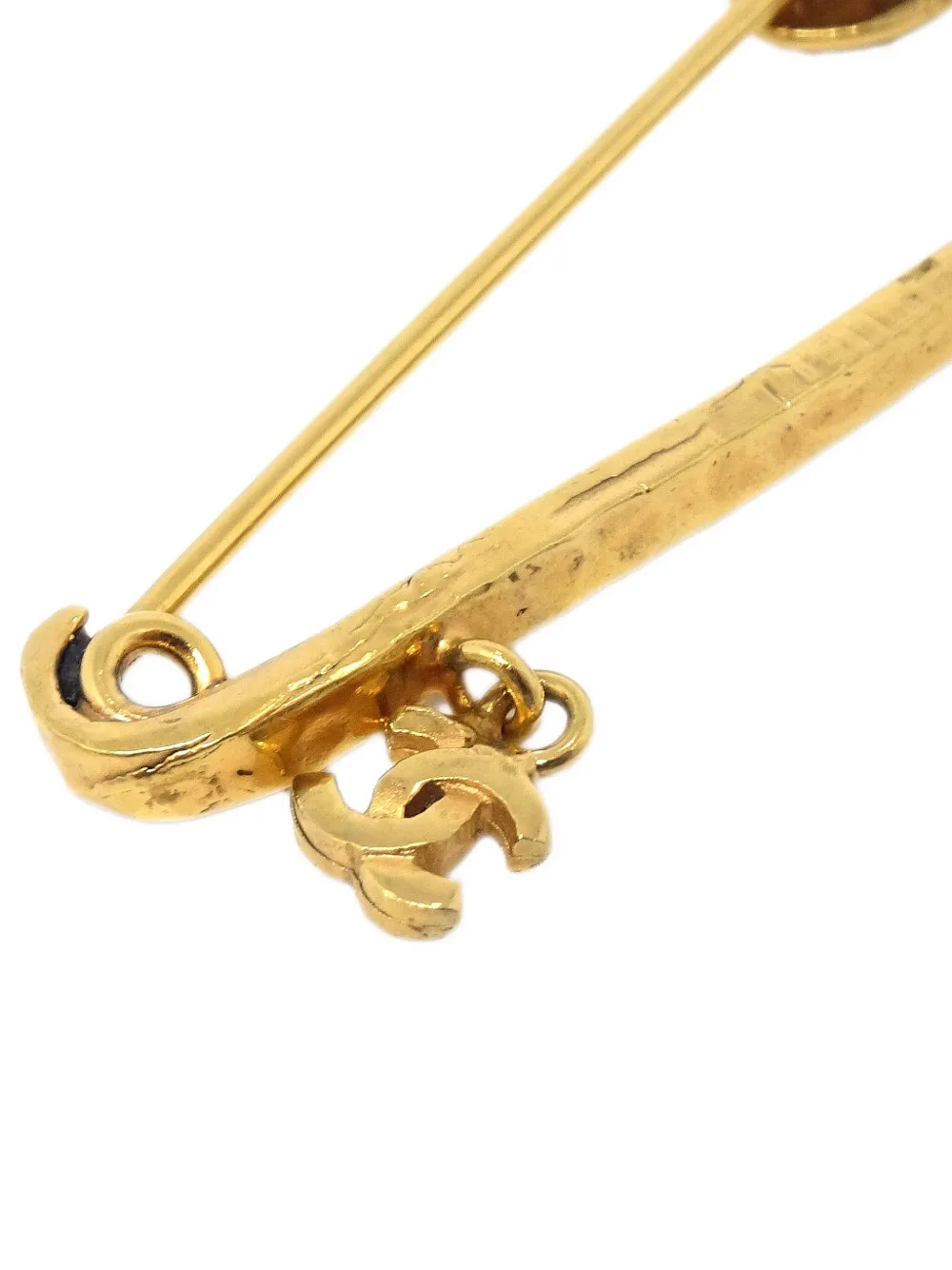 Pre-owned Chanel 1990-2000s Pearl-detailing Brooch