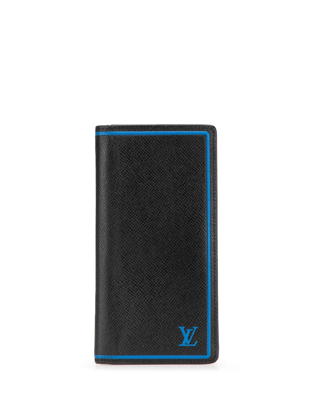 Louis Vuitton Pre-Owned 2021 Taiga Portefeuille Brazza Bifold Wallet long wallets | Black | Image 1