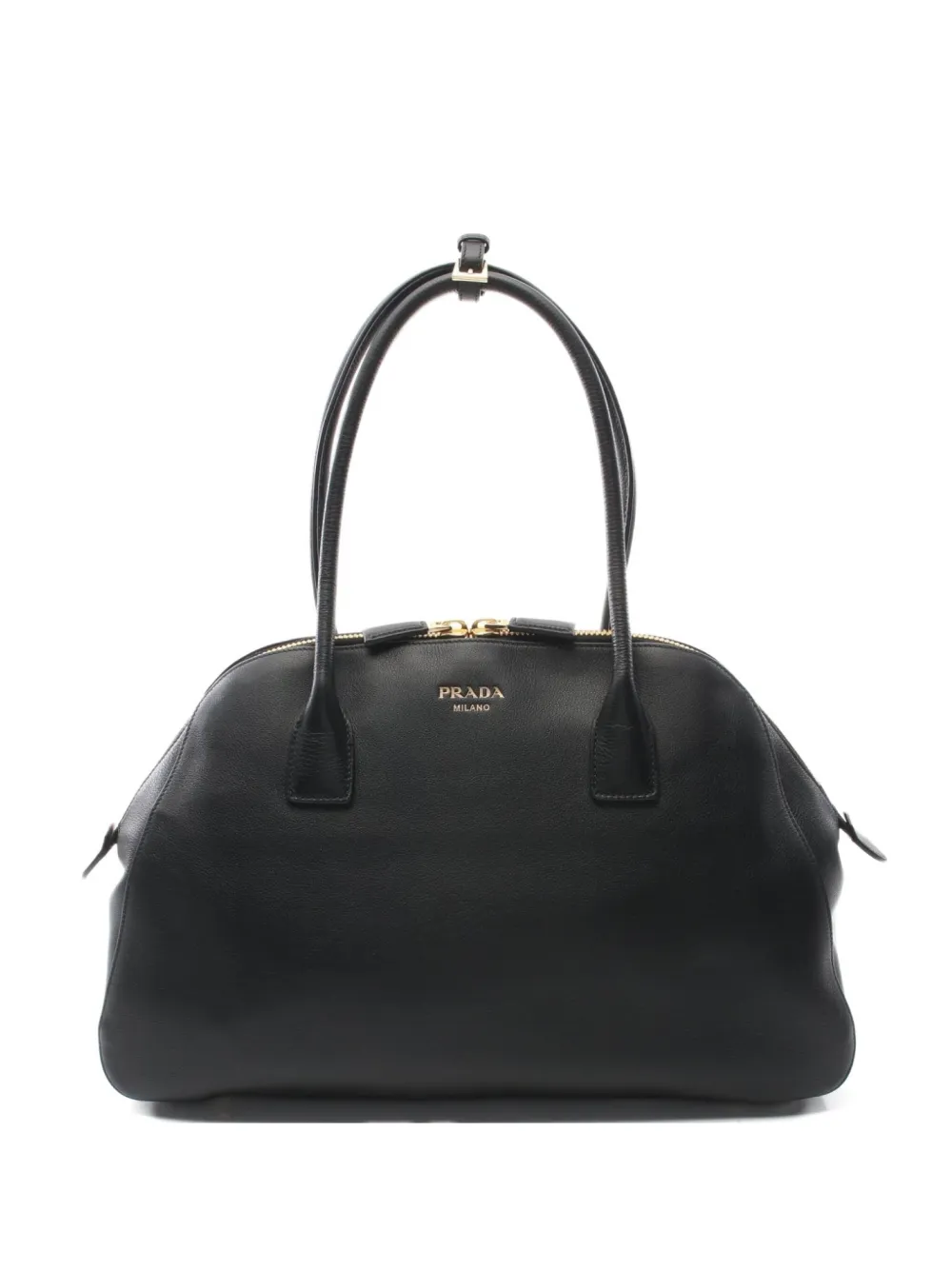 Prada Pre-Owned 2020s ロゴ ハンドバッグ - ブラック Prada Pre-Owned 2020s ロゴ ハンドバッグ - ブラック