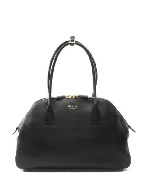 Prada Pre-Owned 2020s logo-debossed handbag