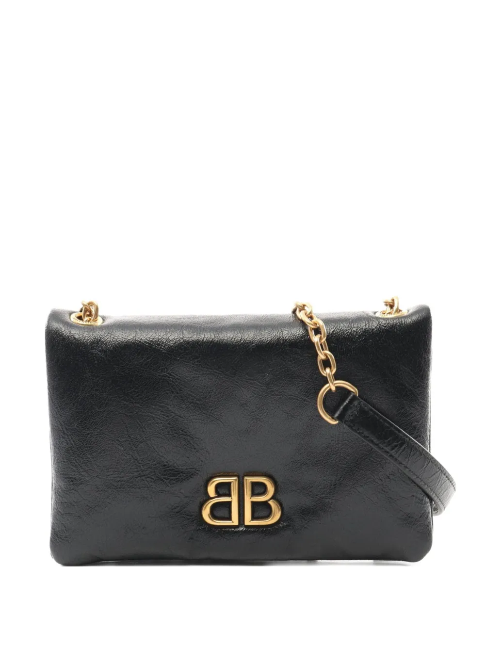 Balenciaga Pre-Owned 2020s mini Monaco shoulder bag | Black | Image 1